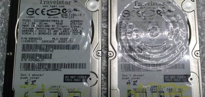 Hitachi Travelstar Naprawa